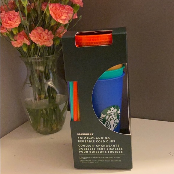 Starbucks Color Changing Cups (Set of 5) - Picture 2 of 2